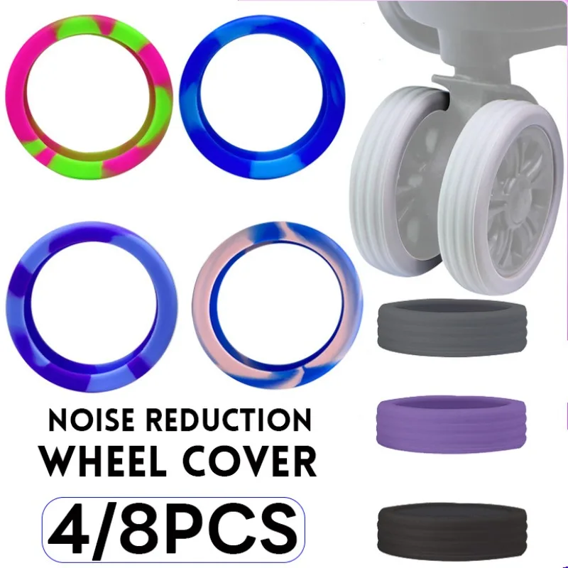 4/8Pcs Silicone Luggage Wheels Protector Cover Wheels Caster Travel Luggage Suitcase Reduce Noise Wheels Guard Cover Accessories
4/8Pcs Silicone Luggage Wheels Protector Cover Wheels Caster Travel Luggage Suitcase Reduce Noise Wheels Guard Cover Accessories