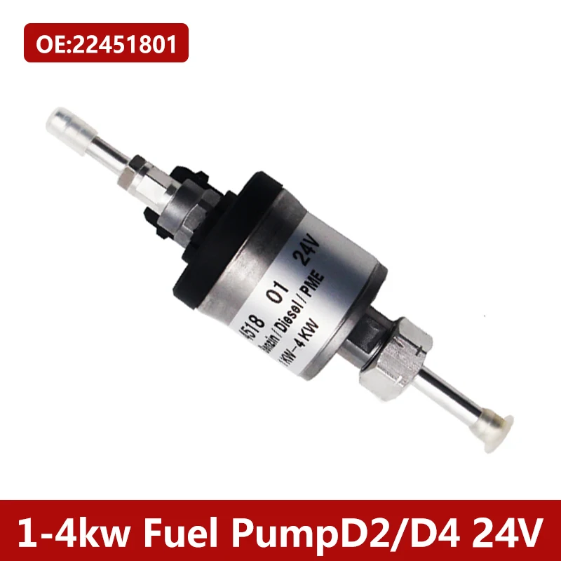 24V 1-4KW 22ml Fuel Dosing Pump For Eberspacher Airtronic D2 D4 D4S 24V Diesel Heater 22451801|22451803
24V 1-4KW 22ml Fuel Dosing Pump For Eberspacher Airtronic D2 D4 D4S 24V Diesel Heater 22451801|22451803