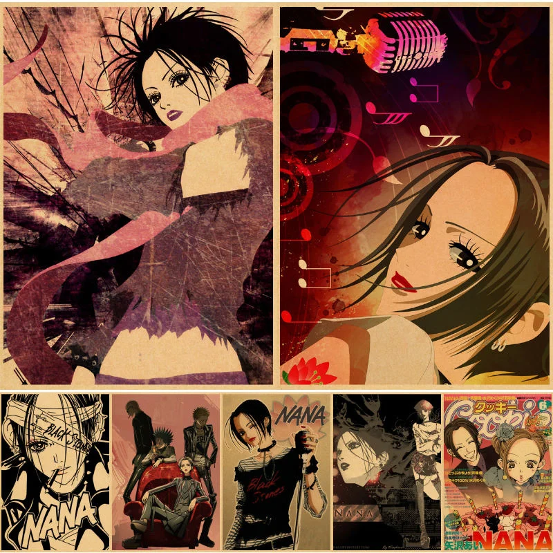 Настенные постеры Нана Осаки, настенные постеры с рисунком, настенные постеры, картина из бумаги, домашний декор аниме, настенные постеры дл... 
Настенные постеры Нана Осаки, настенные постеры с рисунком, настенные постеры, картина из бумаги, домашний декор аниме, настенные постеры дл...