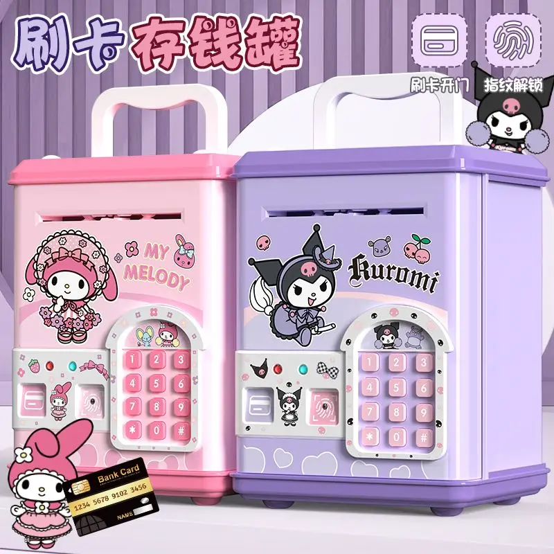 New Kawaii Cartoon Sanrios Children Princess Piggy Bank Kuromi My Melody Cute Anime Piggy Bank High Capacity Birthday Present
New Kawaii Cartoon Sanrios Children Princess Piggy Bank Kuromi My Melody Cute Anime Piggy Bank High Capacity Birthday Present