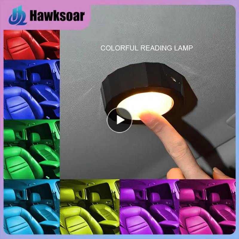 Universal Ceiling Lamp Fast Charge Usb Charging Colorful Atmosphere Lamp Durable Automobile Reading Lamp Portable Creative
Universal Ceiling Lamp Fast Charge Usb Charging Colorful Atmosphere Lamp Durable Automobile Reading Lamp Portable Creative