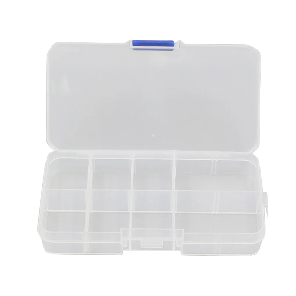 10 Grid Detachable Compartment Rhinestones Box Jewelry Case Crafts Nail Art Tips Storage Organizer
10 Grid Detachable Compartment Rhinestones Box Jewelry Case Crafts Nail Art Tips Storage Organizer