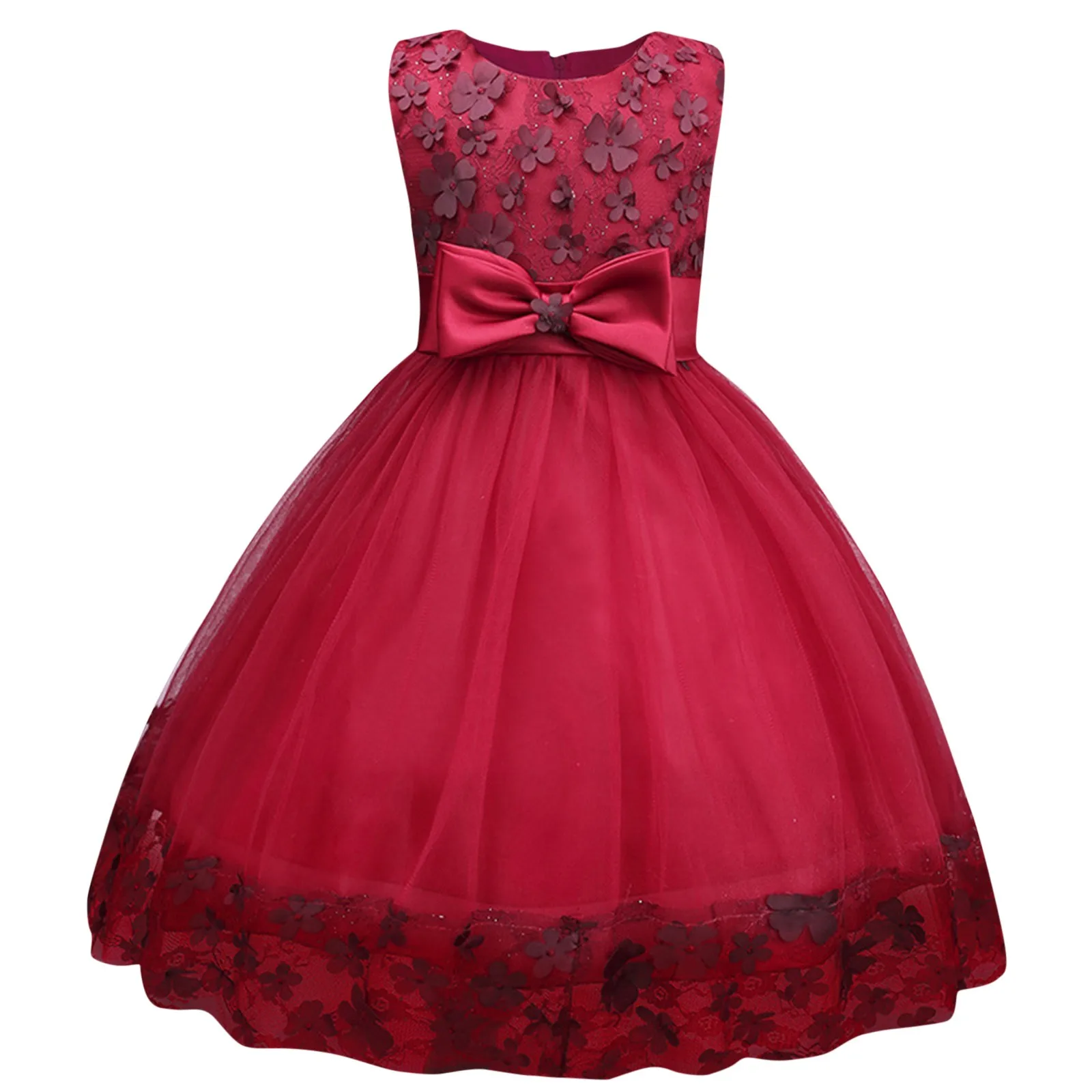 Sleeveless Wedding Dance Girls Kids Dress Formal Flower Lace Bow Party Girls Dress&Skirt Bunny Dress for Girls
Sleeveless Wedding Dance Girls Kids Dress Formal Flower Lace Bow Party Girls Dress&Skirt Bunny Dress for Girls