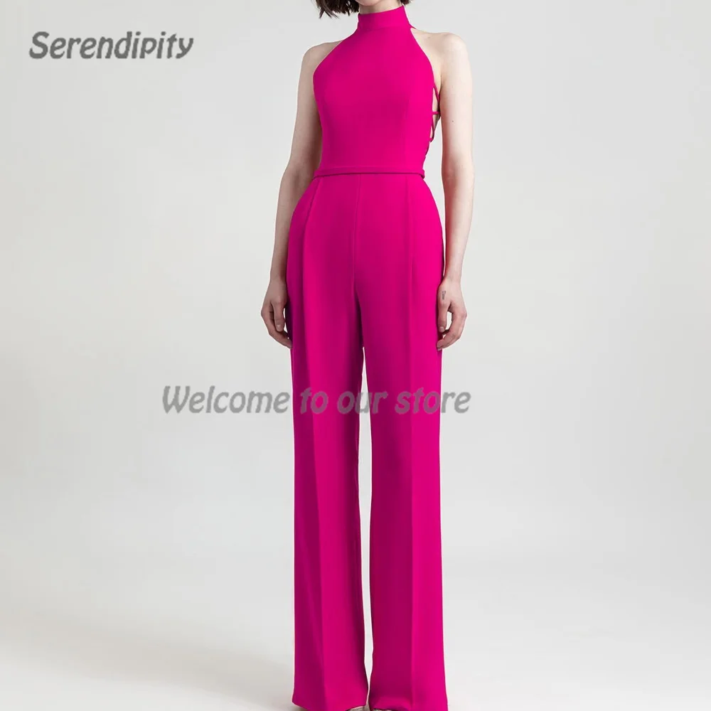 Serendipity Simple A-Line Elegant Floor-Length USA Euro Evening Dress Halter Trousers Slim Purple Dairy Gown For Sexy Women
Serendipity Simple A-Line Elegant Floor-Length USA Euro Evening Dress Halter Trousers Slim Purple Dairy Gown For Sexy Women
