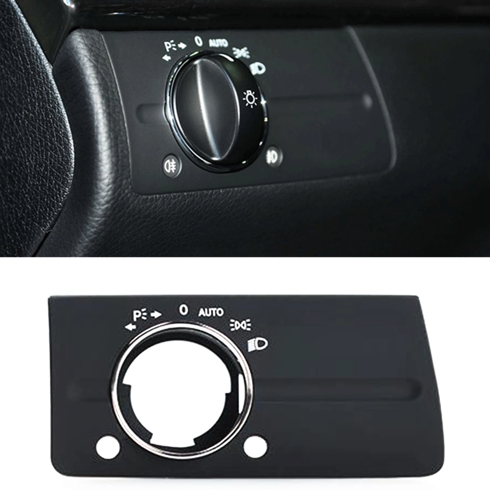 Car Interior Headlight Switch Button Panel Knob Frame Trim Cover For Mercedes Benz W211 E Class 2003-2008
Car Interior Headlight Switch Button Panel Knob Frame Trim Cover For Mercedes Benz W211 E Class 2003-2008