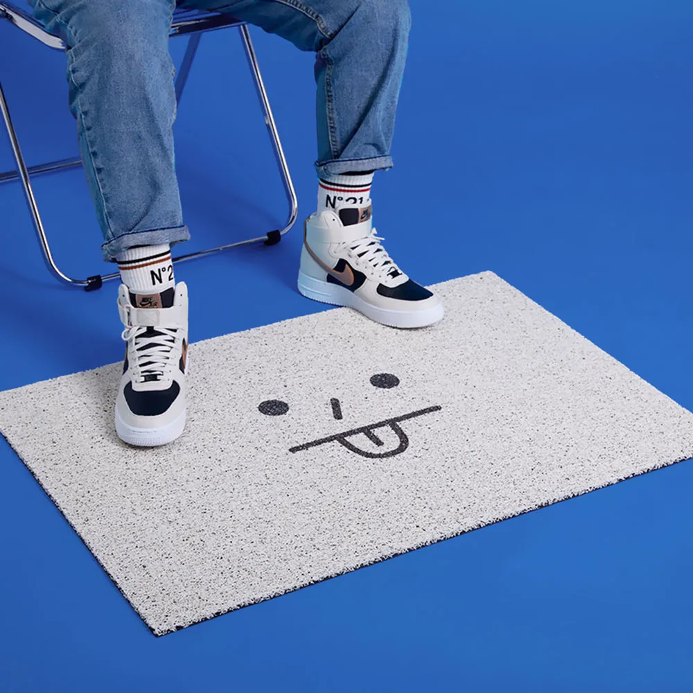 Cute Smile Doormat Entrance Hallway Rectangle Printed Non-Slip Floor Rugs Front Door Mat Outdoor Rugs Wire Loop Carpet
Cute Smile Doormat Entrance Hallway Rectangle Printed Non-Slip Floor Rugs Front Door Mat Outdoor Rugs Wire Loop Carpet