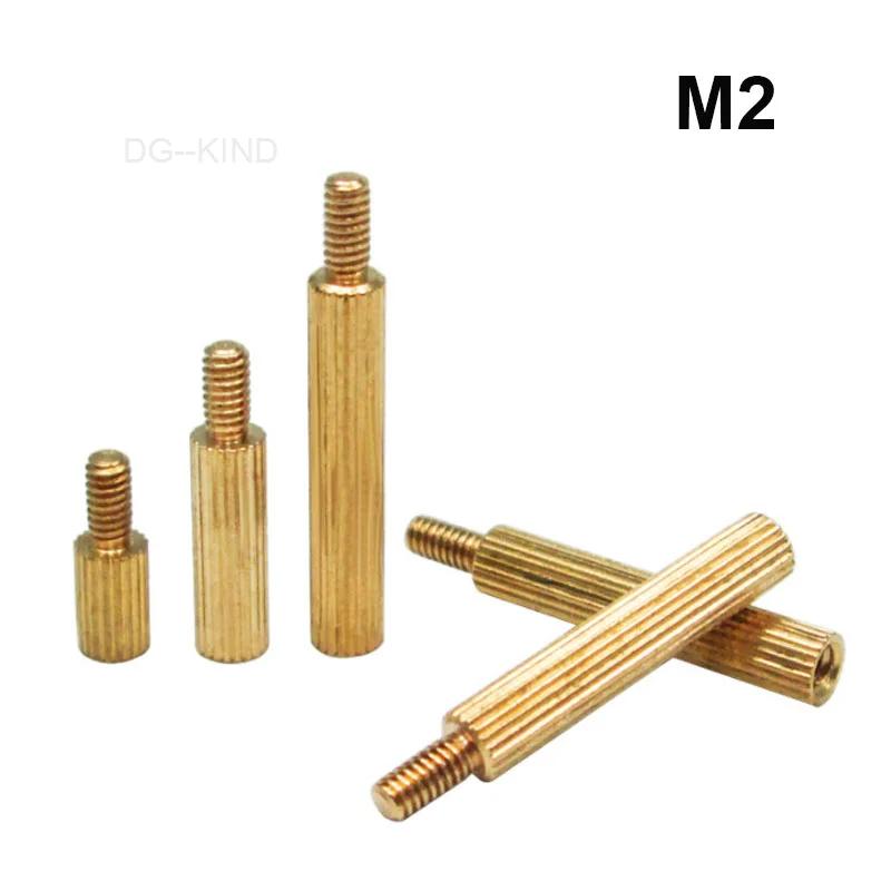 M2*l+3mm round brass single head, male and female connector, thread, pcb pillar, spacer screw, prisoner plate
M2*l+3mm round brass single head, male and female connector, thread, pcb pillar, spacer screw, prisoner plate