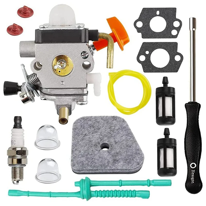 Карбюратор ДЛЯ ТРИММЕРА STIHL FS90 FS110 HT101 FS130 FS100 = KM110R KM130 HL100 HT100 FS130R FS87 FS100R HL90
Карбюратор ДЛЯ ТРИММЕРА STIHL FS90 FS110 HT101 FS130 FS100 = KM110R KM130 HL100 HT100 FS130R FS87 FS100R HL90