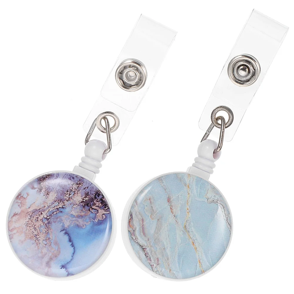 Decorative Retractable Portable Badge Clip Clip Retractable Nurse Work Badge Clip Retractables Work Cards Accessory Marble
Decorative Retractable Portable Badge Clip Clip Retractable Nurse Work Badge Clip Retractables Work Cards Accessory Marble