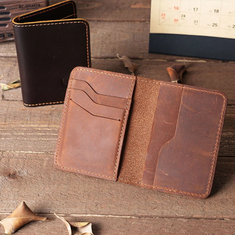 Винтажный кошелек для карт из натуральной кожи для мужчин и женщин, маленький двойной держатель для карт, Короткий держатель для удостоверения личности и кредитных карт, тонкий держатель для карт
Винтажный кошелек для карт из натуральной кожи для мужчин и женщин, маленький двойной держатель для карт, Короткий держатель для удостоверения личности и кредитных карт, тонкий держатель для карт