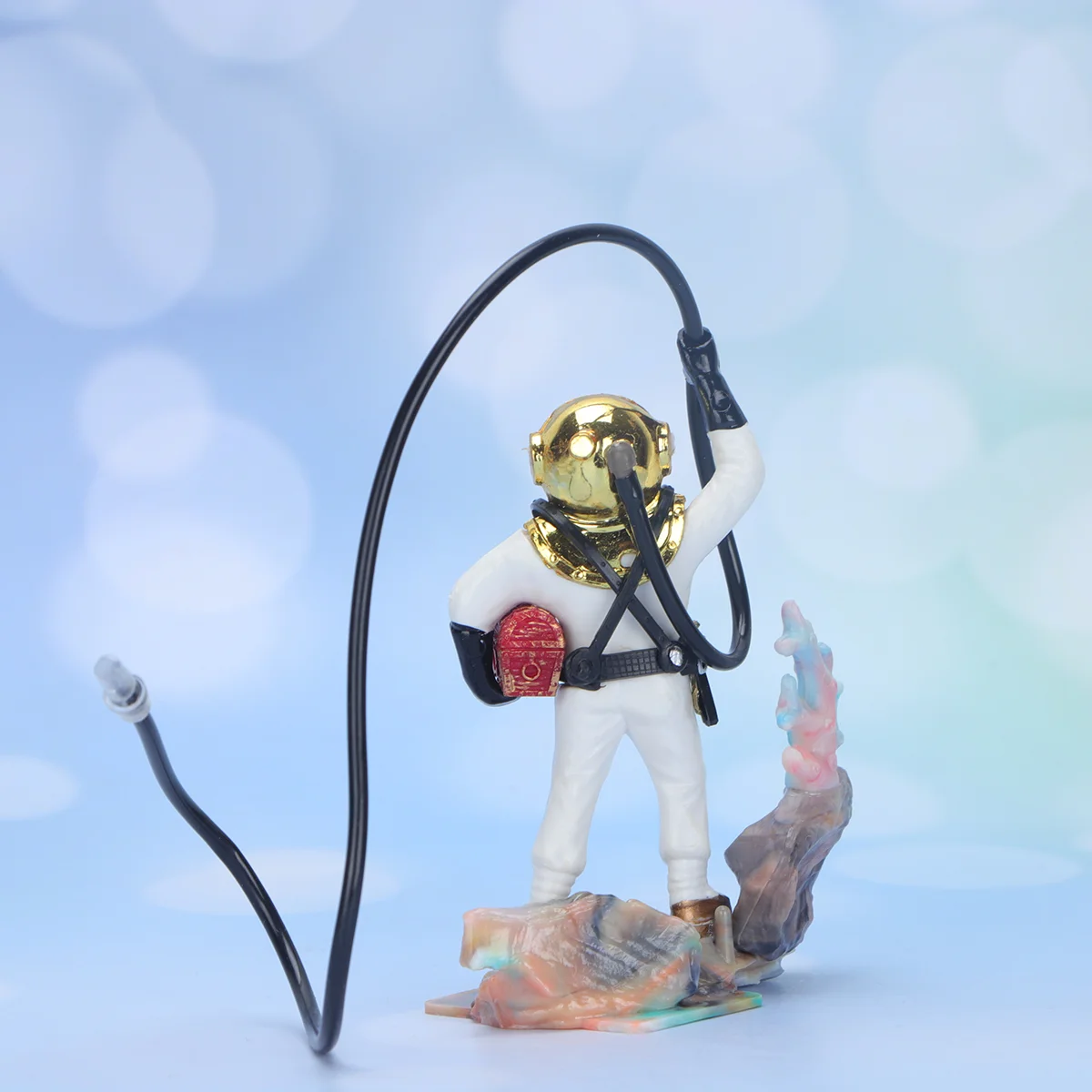 Aquarium Tank Decorations Ornament Bubbler Diver Treasure Resin Model Decor Sculpture Betta Accessories Frogman
Aquarium Tank Decorations Ornament Bubbler Diver Treasure Resin Model Decor Sculpture Betta Accessories Frogman