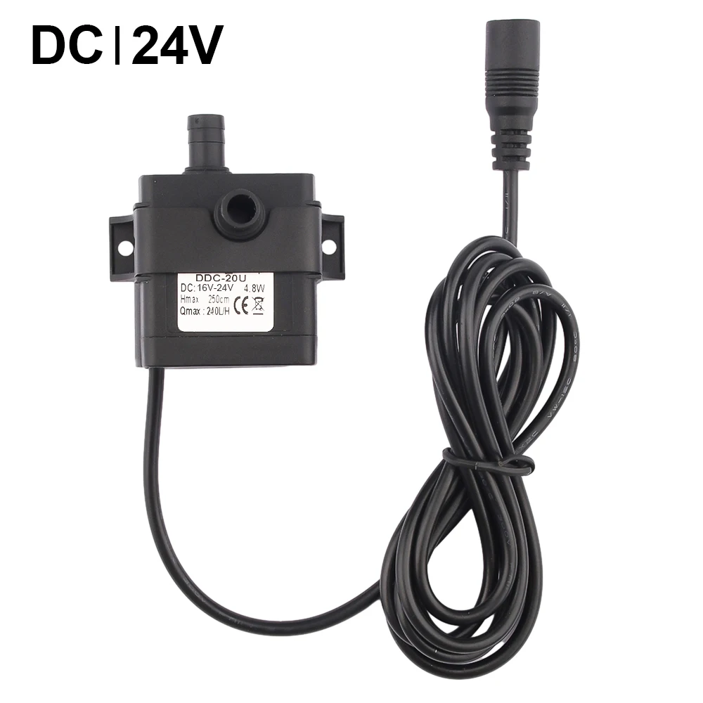 Мини-погружной насос DC 5В/12В/24В
Мини-погружной насос DC 5В/12В/24В