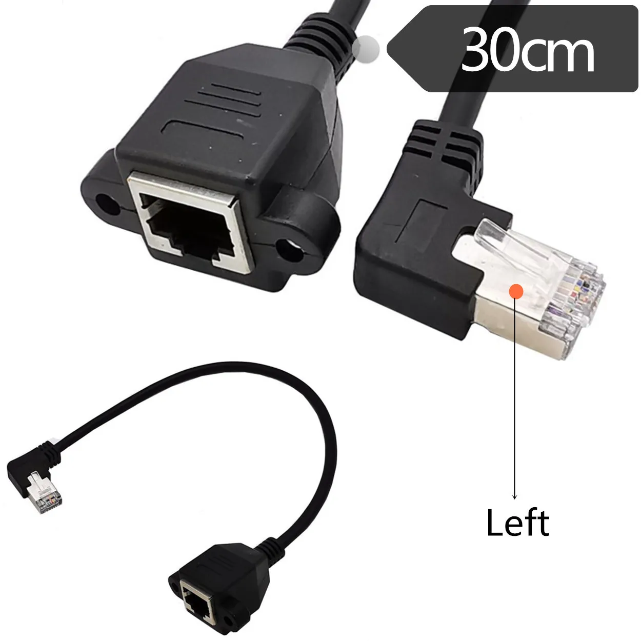 1 фут RJ45 разъем «Папа-мама» винтовое крепление Сетевой удлинитель Ethernet LAN 30 см
1 фут RJ45 разъем «Папа-мама» винтовое крепление Сетевой удлинитель Ethernet LAN 30 см