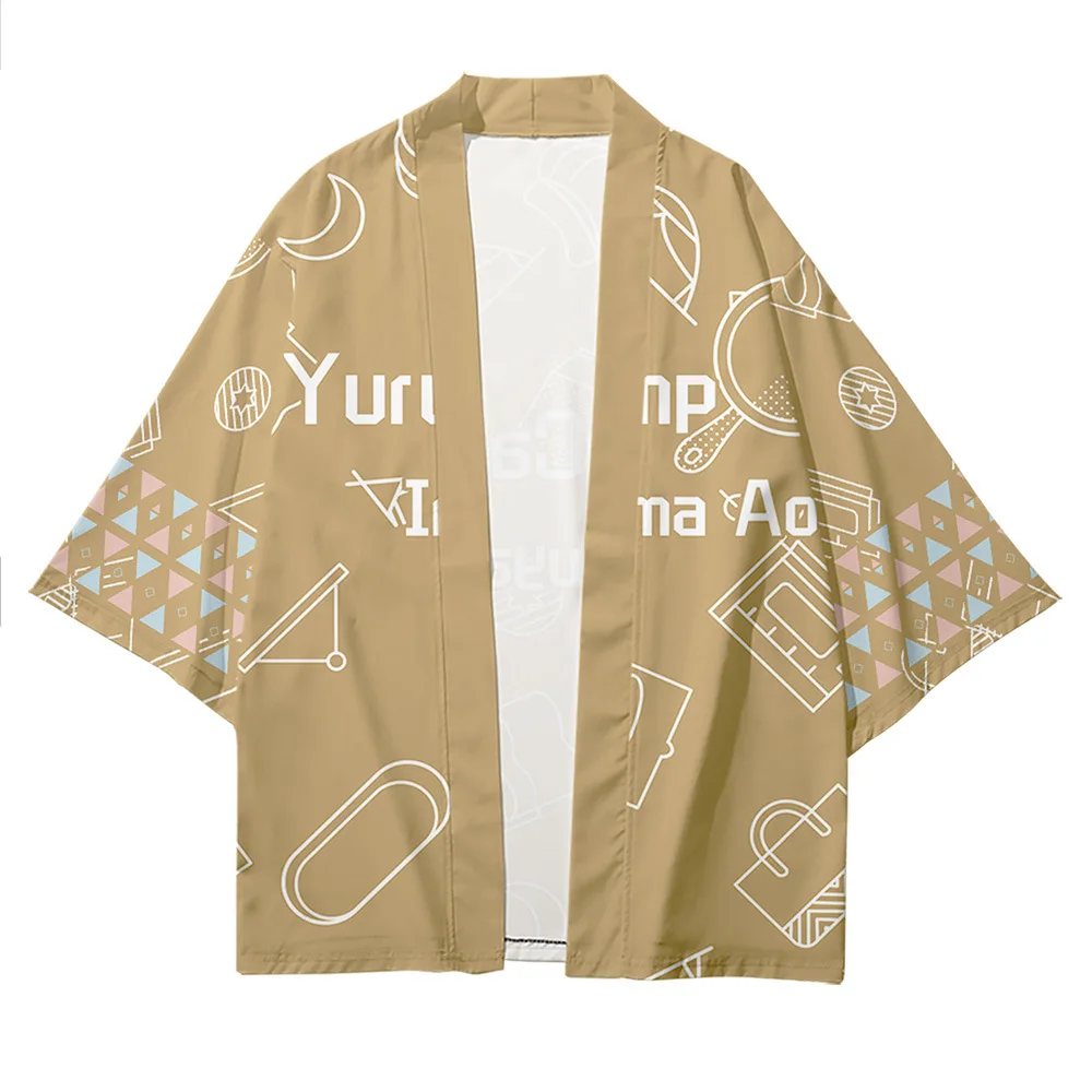 Laid-Back Camp Haori Cute Japanese Anime Summer Tops Adult Women Mens Cosplay Costume Anime Clothing Short Sleeve Shirt
Laid-Back Camp Haori Cute Japanese Anime Summer Tops Adult Women Mens Cosplay Costume Anime Clothing Short Sleeve Shirt