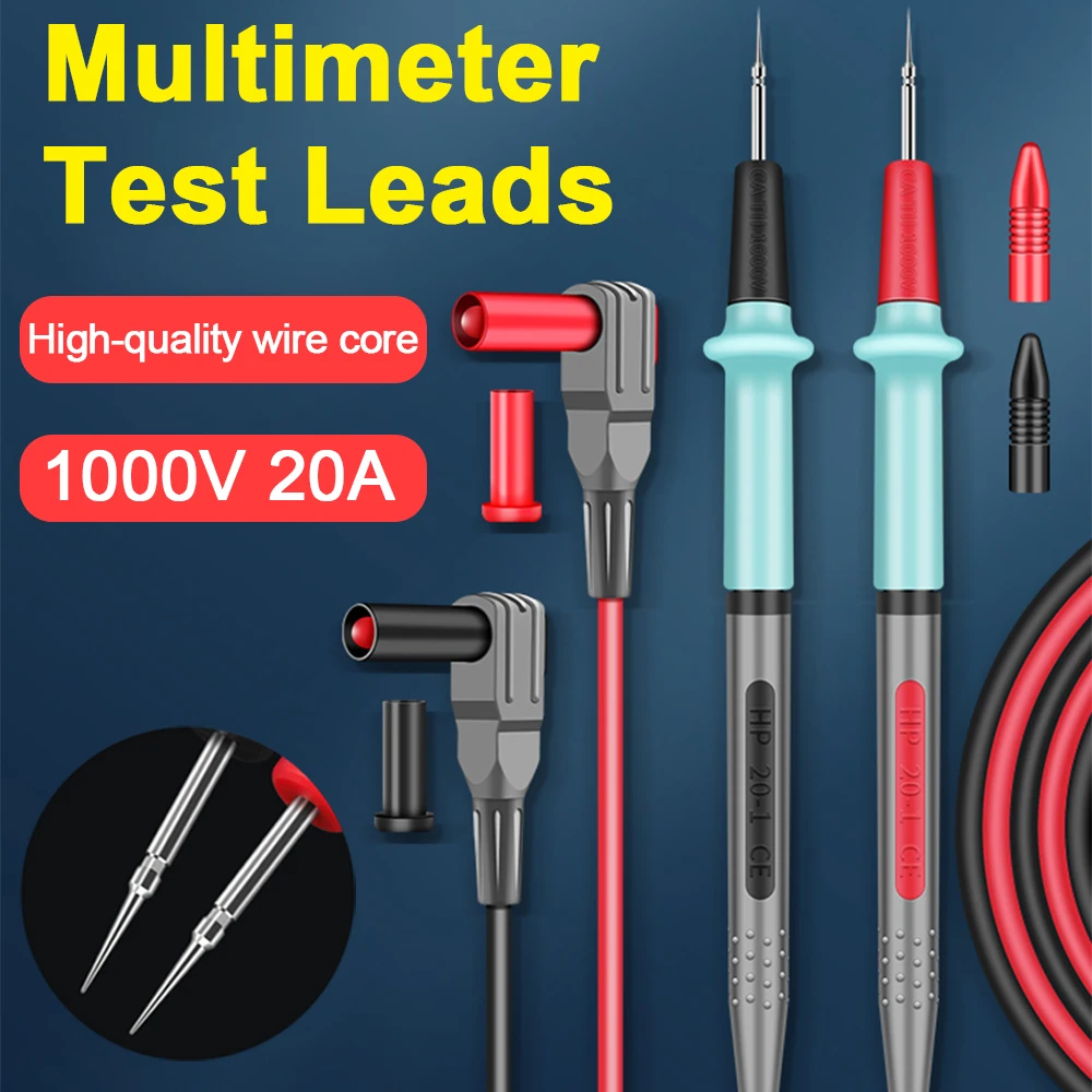 Pen Measurement Measuring Wire Probe Silicone Line Test Electrical Multi-function High-precision Multimeter
Pen Measurement Measuring Wire Probe Silicone Line Test Electrical Multi-function High-precision Multimeter