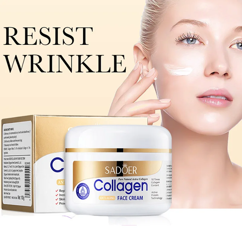 Collagen Anti-Aging Face Cream Moisturizing Anti Wrinkle Firming Repair Faical Cream Whitening Day Creams Skin Care Products
Collagen Anti-Aging Face Cream Moisturizing Anti Wrinkle Firming Repair Faical Cream Whitening Day Creams Skin Care Products