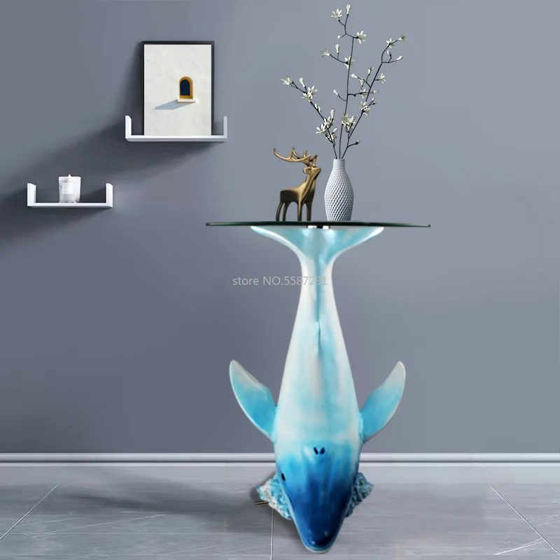 Corner table small coffee table tempered glass modern minimalist sofa side living room corner creative whale shape Nordic style
Corner table small coffee table tempered glass modern minimalist sofa side living room corner creative whale shape Nordic style