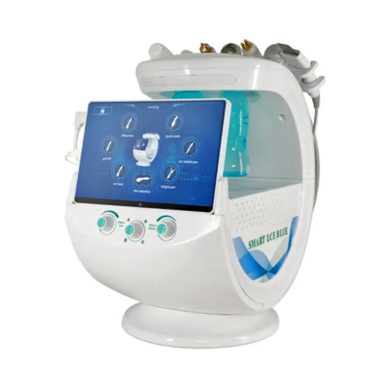 Profession 7 in 1 Smart Ice Blue Plus Oxygen Hydra Facial Machine 2nd Generation Hydrodermabrasion Salon Equiement with Detecter
Profession 7 in 1 Smart Ice Blue Plus Oxygen Hydra Facial Machine 2nd Generation Hydrodermabrasion Salon Equiement with Detecter