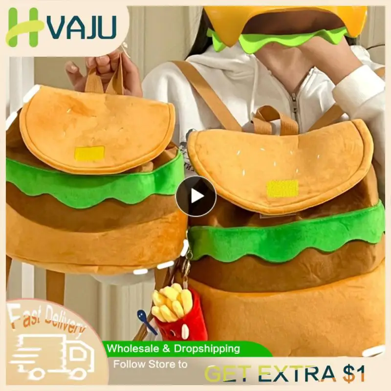 Kindergarten Plush Bags Cute Backpack Cartoon Cute Childrens Schoolbag Hamburg Plush Backpack Lazy Yangye Backpack Backpack
Kindergarten Plush Bags Cute Backpack Cartoon Cute Childrens Schoolbag Hamburg Plush Backpack Lazy Yangye Backpack Backpack