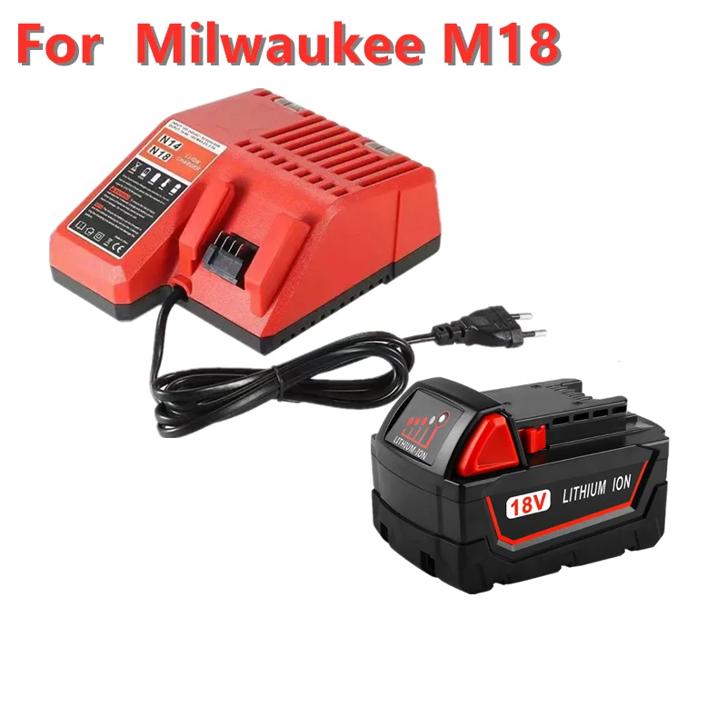 Новинка 100%, зарядное устройство Milwaukee M18 48-11-1815 48-11-1850 2646-20 2642-21ct service M18, зарядное устройство 18 в, 12800 мАч
Новинка 100%, зарядное устройство Milwaukee M18 48-11-1815 48-11-1850 2646-20 2642-21ct service M18, зарядное устройство 18 в, 12800 мАч