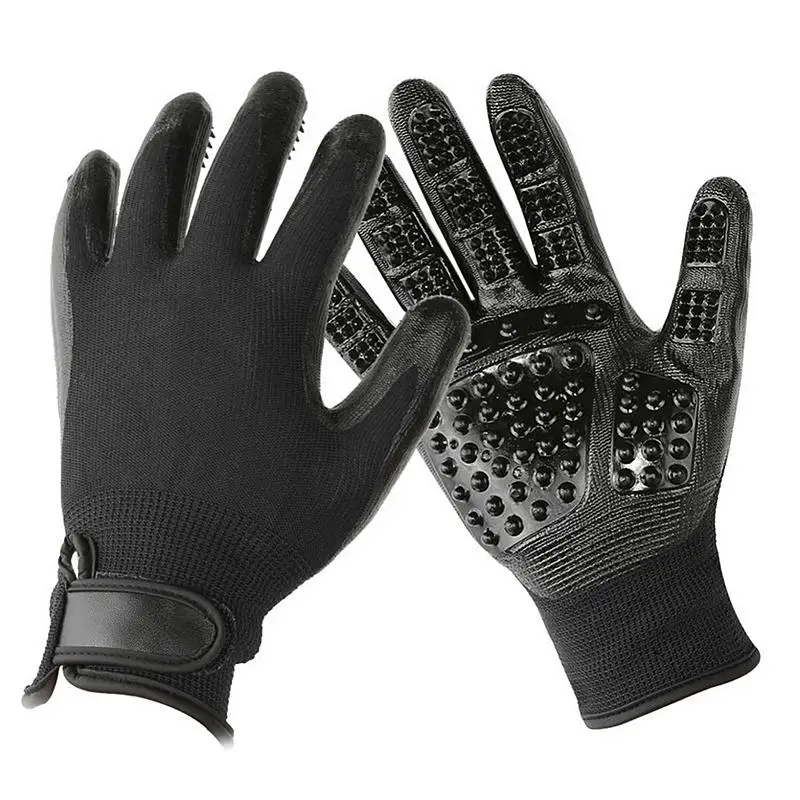 Grooming Glove for Cats Soft Rubber Pet Hair Remover Dog Horse Cat Shedding Bathing Massage Brush Clean Comb for Animals
Grooming Glove for Cats Soft Rubber Pet Hair Remover Dog Horse Cat Shedding Bathing Massage Brush Clean Comb for Animals