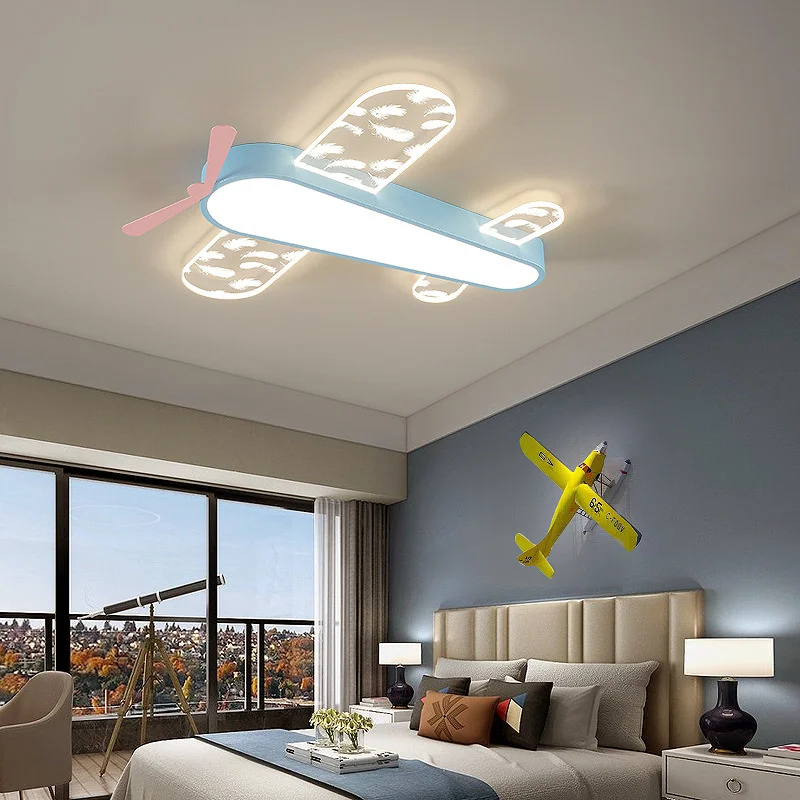Aircraft light children's room light simple modern creative cartoon eye protection led boys and girls room bedroom ceiling light
Aircraft light children's room light simple modern creative cartoon eye protection led boys and girls room bedroom ceiling light