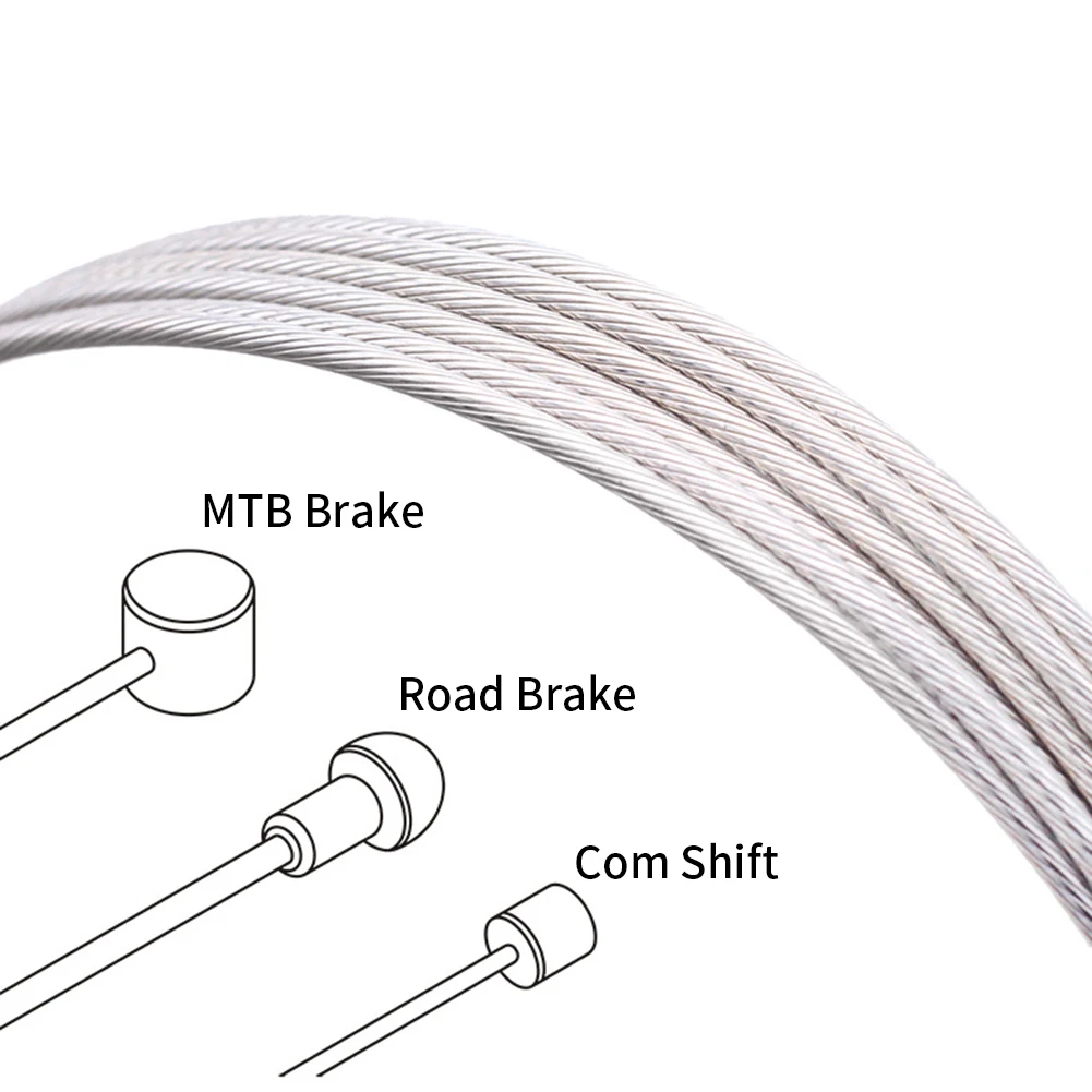 MTB Bike Bicycle Inner Cable Shift Brake Gear Speed Cable Line Core Wire Stainless Steel Grinding Inner Line Variable Speed Core
MTB Bike Bicycle Inner Cable Shift Brake Gear Speed Cable Line Core Wire Stainless Steel Grinding Inner Line Variable Speed Core