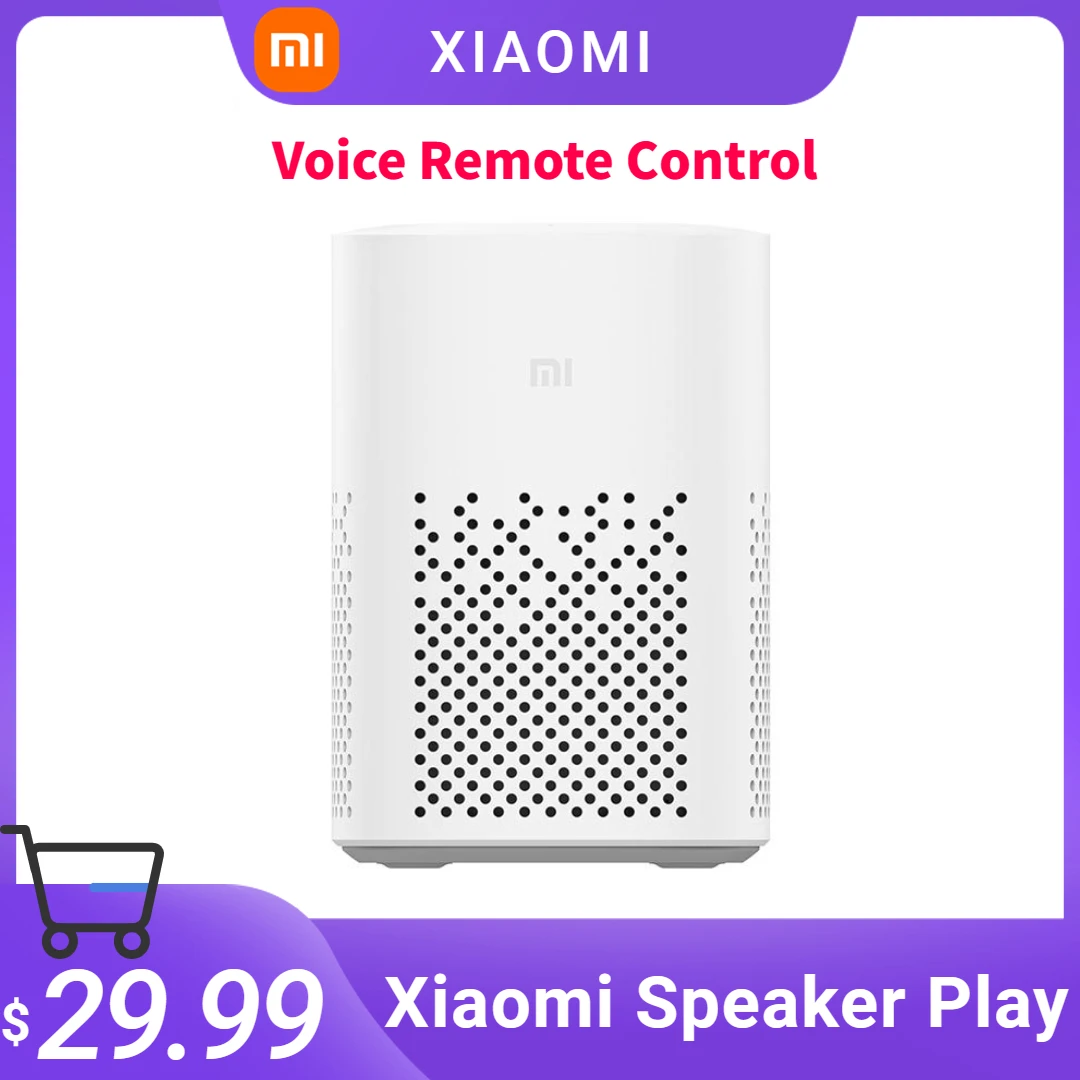 Xiaomi AI Speaker Play White Smart Home Bluetooth Speakers Audio Control Appliance Wired Full Frequency High Quality Sound Box
Xiaomi AI Speaker Play White Smart Home Bluetooth Speakers Audio Control Appliance Wired Full Frequency High Quality Sound Box