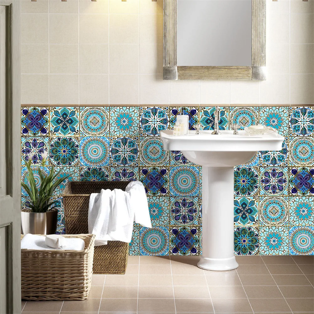 10PCS 10/15cm Waterproof PVC Mandala Crystal Hard Film Tiles Wall Stickers For Kitchen Bathroom Wardrobe Decor Wall Decals
10PCS 10/15cm Waterproof PVC Mandala Crystal Hard Film Tiles Wall Stickers For Kitchen Bathroom Wardrobe Decor Wall Decals