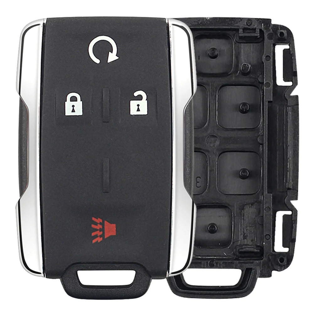 Car Fob Case Smart Key Remote 4 Buttons For Chevrolet Chevy Silverado 1500 2500 3500 Tahoe Suburban Colorado GMC Sierra Canyon
Car Fob Case Smart Key Remote 4 Buttons For Chevrolet Chevy Silverado 1500 2500 3500 Tahoe Suburban Colorado GMC Sierra Canyon