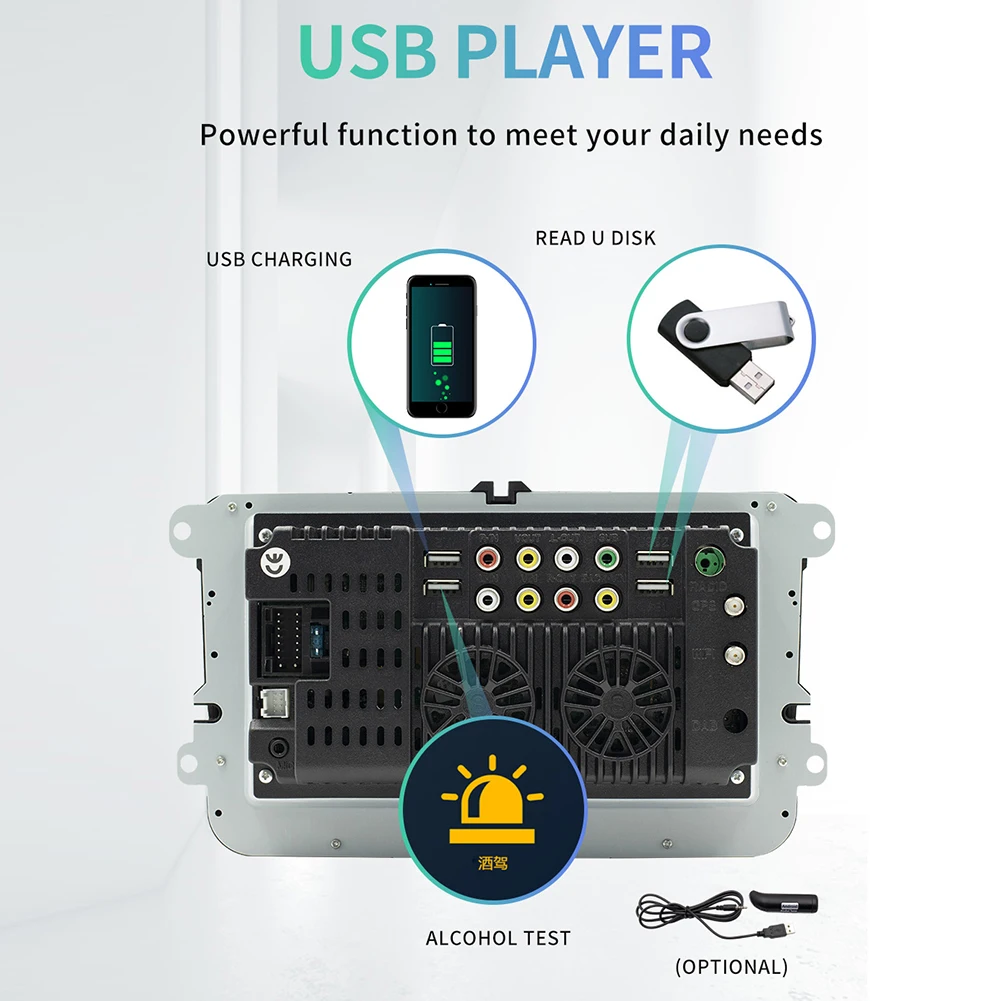 Multi-control For Passat For Golf MK5 MK6 Car Radio Stereo DVD CD Player GPS Navi BT Wired To Wireless GPS Navigation 4G WIFI
Multi-control For Passat For Golf MK5 MK6 Car Radio Stereo DVD CD Player GPS Navi BT Wired To Wireless GPS Navigation 4G WIFI