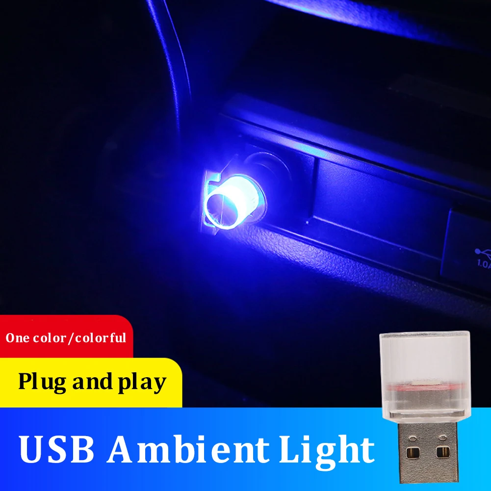 Mini USB Atmosphere 7 Colors Light Ambient Light Interior Decorative Lighting Atmosphere Lamp Portable Gradient Colorful Night
Mini USB Atmosphere 7 Colors Light Ambient Light Interior Decorative Lighting Atmosphere Lamp Portable Gradient Colorful Night