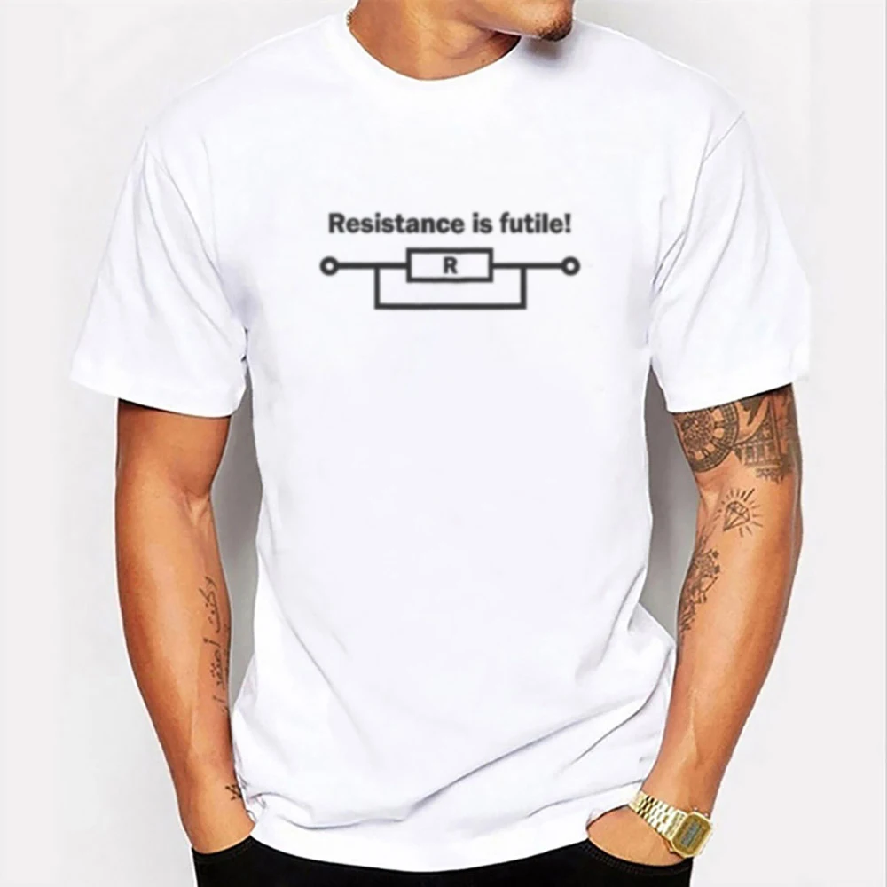 Мужская футболка с коротким рукавом, круглым вырезом и принтом 
Мужская футболка с коротким рукавом, круглым вырезом и принтом