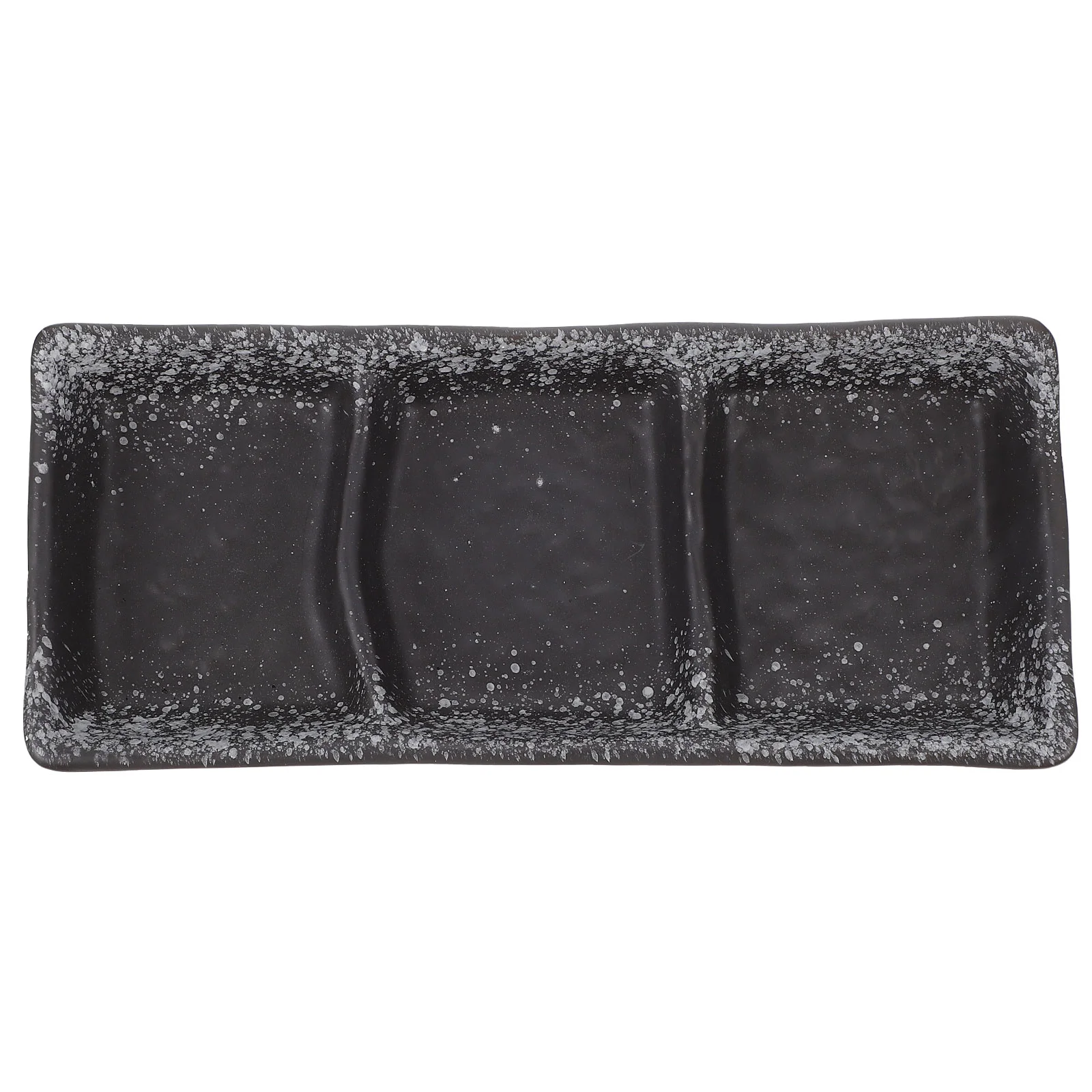 1Pc Three Grid Ceramic Seasoning Plate Appetizer Plate Sauce Dish for Home 
1Pc Three Grid Ceramic Seasoning Plate Appetizer Plate Sauce Dish for Home