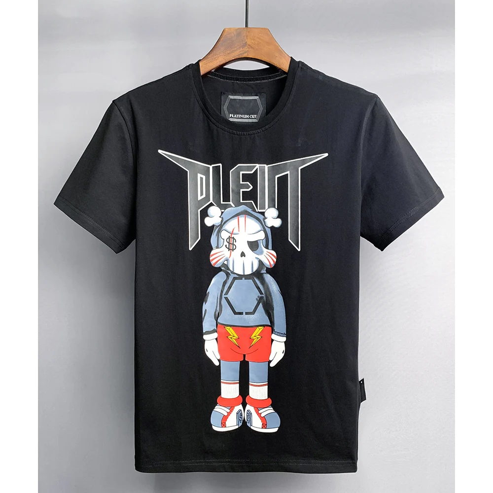 2022 new short sleeve t-shirt men's pure cotton cartoon small figure printed top fashion trend spring and summer slim round neck
2022 new short sleeve t-shirt men's pure cotton cartoon small figure printed top fashion trend spring and summer slim round neck