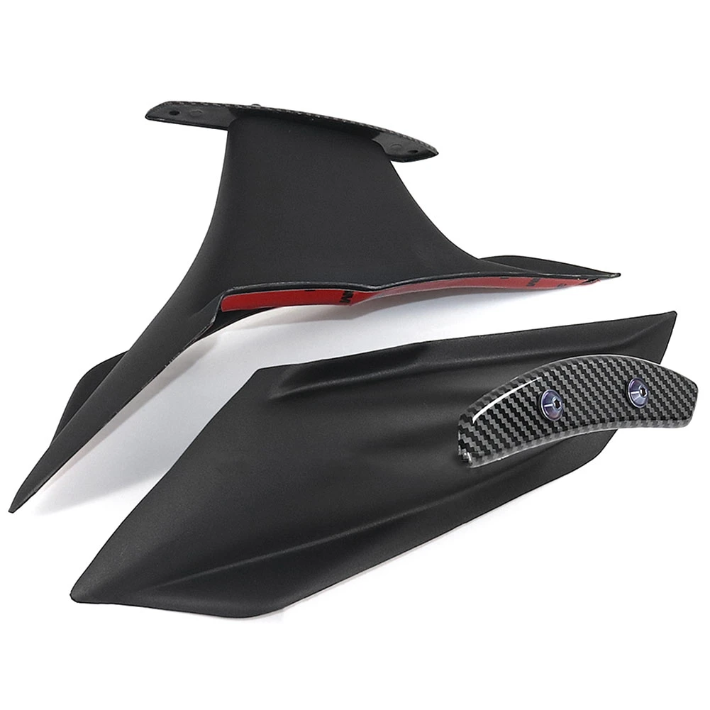 Motorcycle Fairing Kit Aerodynamic Wing Fixed Winglet Fairing Wing Cover for Honda CBR650R 2019-2021 Black
Motorcycle Fairing Kit Aerodynamic Wing Fixed Winglet Fairing Wing Cover for Honda CBR650R 2019-2021 Black