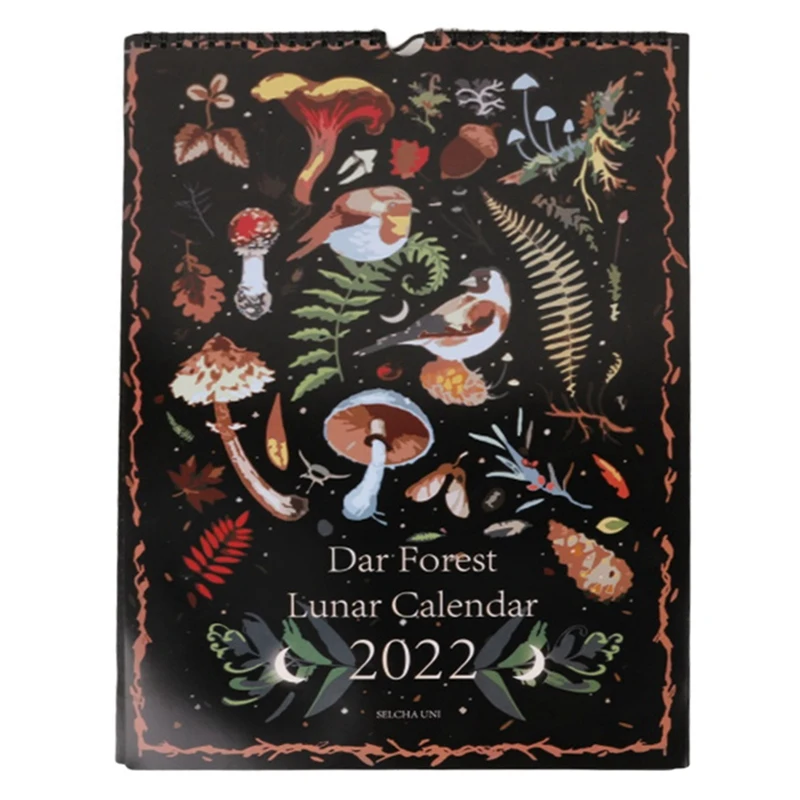 2022 Dark Forest Wall Calendar Illustration Calendar Study Working Time Planning Decoration Gift Family Calendar
2022 Dark Forest Wall Calendar Illustration Calendar Study Working Time Planning Decoration Gift Family Calendar