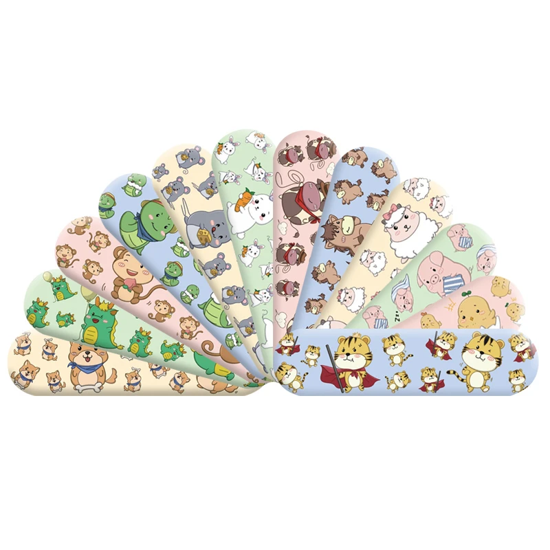 120pcs/set Waterproof Breathable Band Aid Cartoon Animal Skin Wound Plaster for Kids Children Patch First Aid Bandage
120pcs/set Waterproof Breathable Band Aid Cartoon Animal Skin Wound Plaster for Kids Children Patch First Aid Bandage