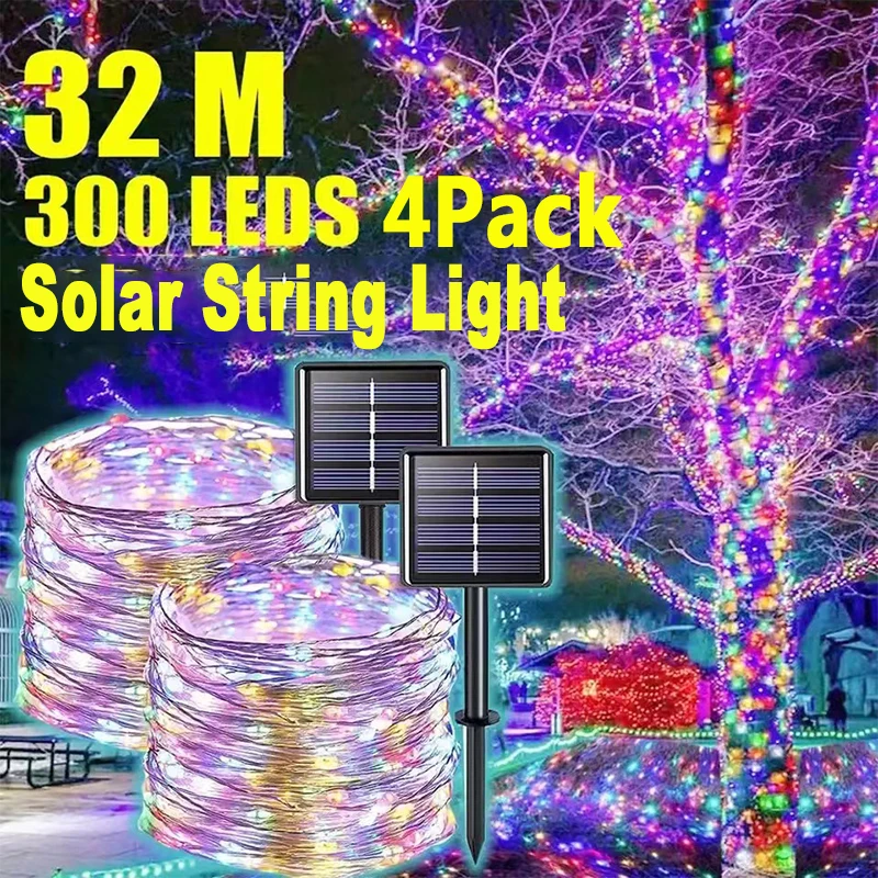 50/100/200/300LED Solar LED Light Outdoor Festoon Garden Fairy Light String Waterproof Christmas Garland Yard Decoration
50/100/200/300LED Solar LED Light Outdoor Festoon Garden Fairy Light String Waterproof Christmas Garland Yard Decoration