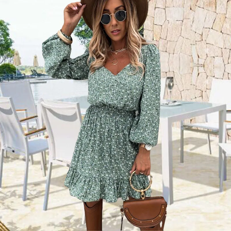 Женское платье с длинным рукавом-фонариком FENGQIYUNHAI, ТРАПЕЦИЕВИДНОЕ пляжное мини-платье с квадратным вырезом и рюшами, пикантное летнее плат... 
Женское платье с длинным рукавом-фонариком FENGQIYUNHAI, ТРАПЕЦИЕВИДНОЕ пляжное мини-платье с квадратным вырезом и рюшами, пикантное летнее плат...