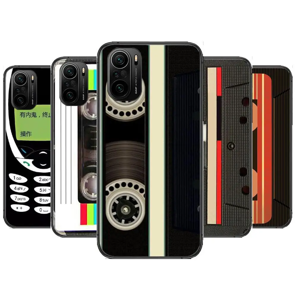 Vintage Cassette Tape Retro Phone Case For xiaomi redmi POCO F1 F2 F3 X3 Pro M3 9C 10T Lite NFC Black Cover Silicone Back Prett
Vintage Cassette Tape Retro Phone Case For xiaomi redmi POCO F1 F2 F3 X3 Pro M3 9C 10T Lite NFC Black Cover Silicone Back Prett