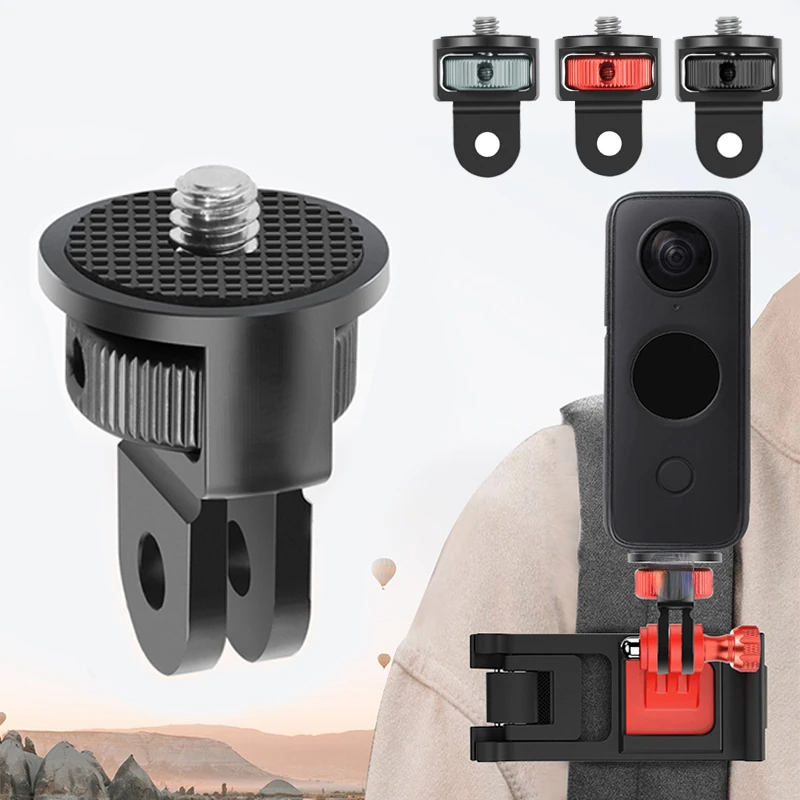 NewEasy to use Aluminum Alloy 1/4 inch Screw Tripod Adapter 360Rotating Mount Holder sport consumer camcorders Camera Accessori
NewEasy to use Aluminum Alloy 1/4 inch Screw Tripod Adapter 360Rotating Mount Holder sport consumer camcorders Camera Accessori