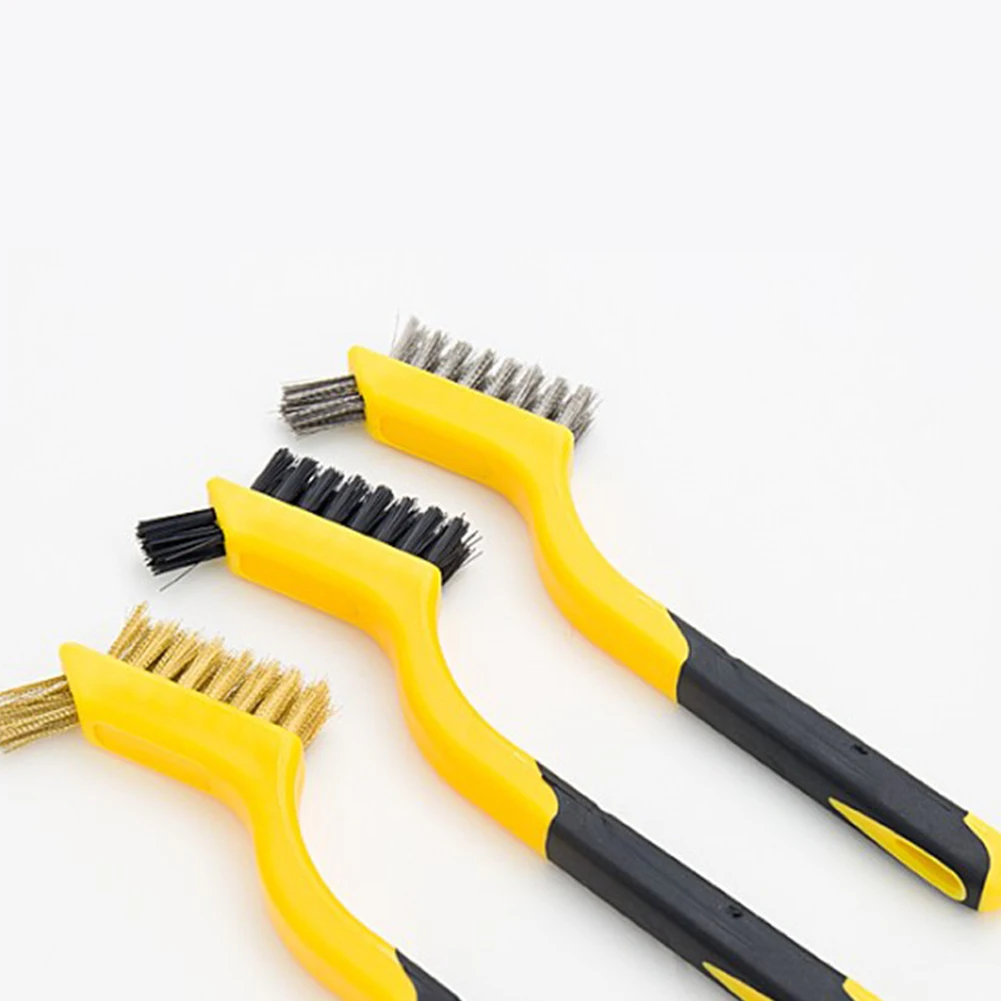 3pcs 7Inch Stainless Steel Brass Wire Cleaning Brush Set For Polishing Detail Removing Rust Scale Paint Hand Tools
3pcs 7Inch Stainless Steel Brass Wire Cleaning Brush Set For Polishing Detail Removing Rust Scale Paint Hand Tools