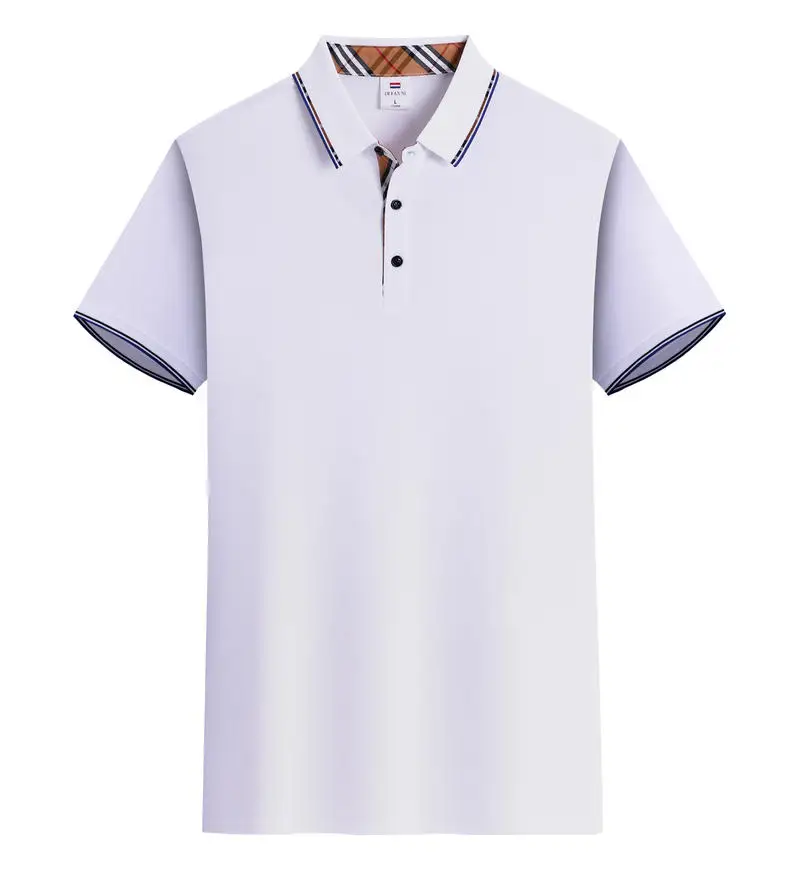 Customized LOGO Polo Shirt Men Summer Men's Shorts Sleeve Contrast Color Polo Business Clothes Luxury Men Tee Shirt Print LOGO 
Customized LOGO Polo Shirt Men Summer Men's Shorts Sleeve Contrast Color Polo Business Clothes Luxury Men Tee Shirt Print LOGO