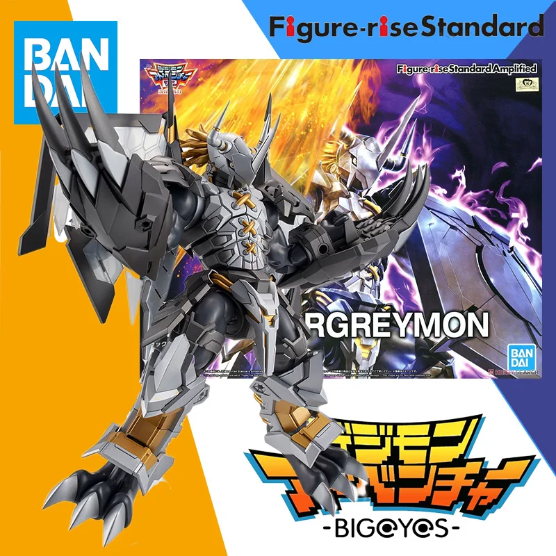 In Stock Bandai Figure-rise Standard Amplified Digimon Adventure BLACKWARGREYMON Assembly Anime Action Figure Model Toy Gift
In Stock Bandai Figure-rise Standard Amplified Digimon Adventure BLACKWARGREYMON Assembly Anime Action Figure Model Toy Gift