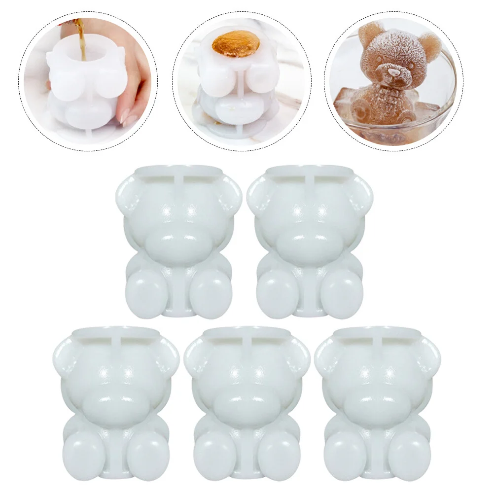 5 Pcs Whisky Non Stick Ice Shaper Handmade Balls Cube Coffee Tray Leak-proof Silicone Molds Cute
5 Pcs Whisky Non Stick Ice Shaper Handmade Balls Cube Coffee Tray Leak-proof Silicone Molds Cute