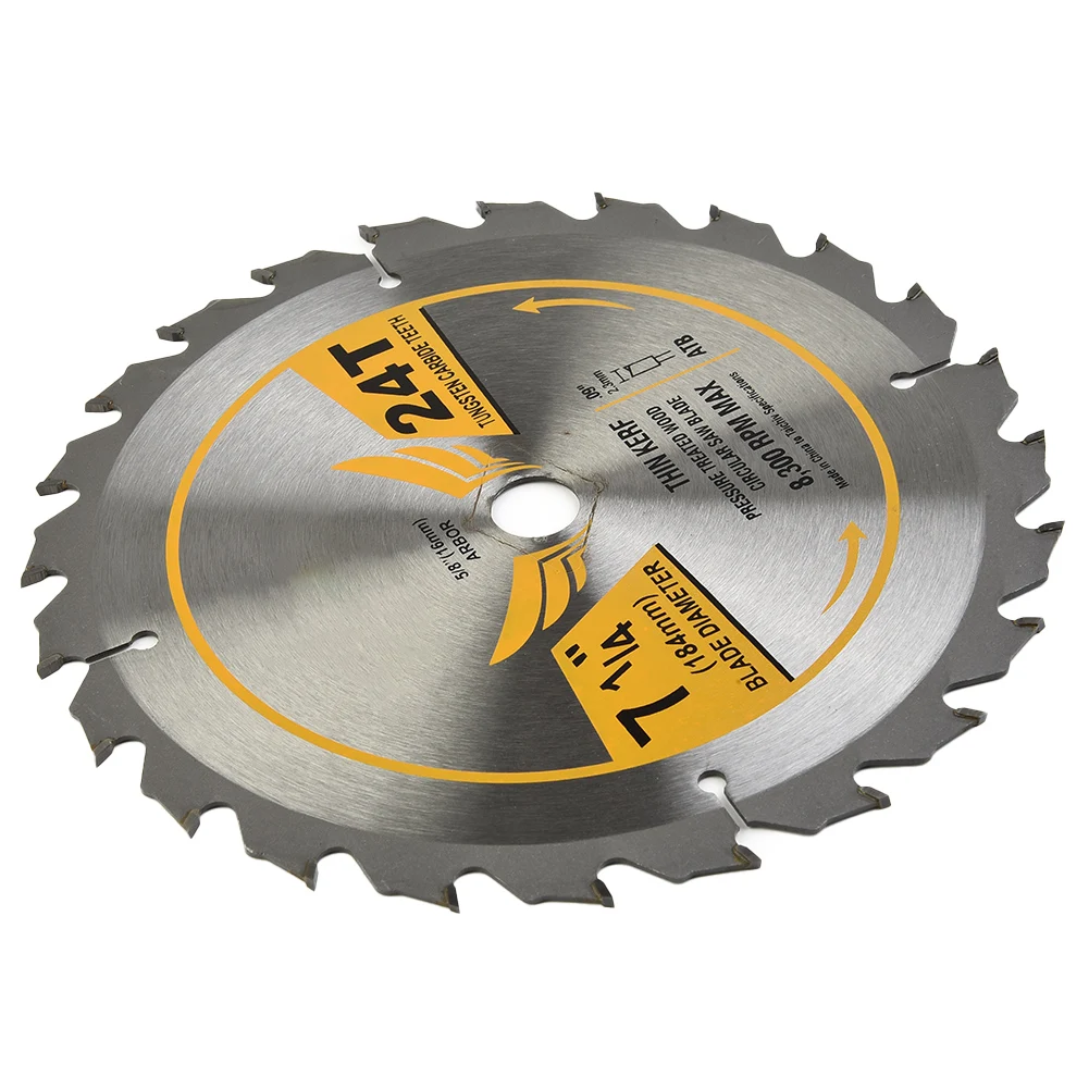 Circular Saw Blade Cutter Parts Framing Carbide Thin Kerf 7-1/4-Inch 24T For Woodworking Cutting Tool Accessories
Circular Saw Blade Cutter Parts Framing Carbide Thin Kerf 7-1/4-Inch 24T For Woodworking Cutting Tool Accessories
