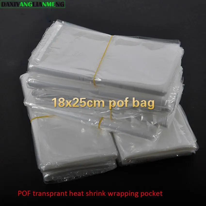 100pcs/lot 18x25cm Clear Transparent Shrink Wrap Package Heat Seal Bag POF Gift Packing Plastic Bags For Comestic Bottles Boxes 
100pcs/lot 18x25cm Clear Transparent Shrink Wrap Package Heat Seal Bag POF Gift Packing Plastic Bags For Comestic Bottles Boxes