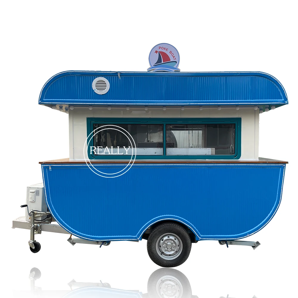 Promotion Boat Type Food Trailer Mobile Street Kitchen Food Cart Truck with CE Certification Fast Snack Breakfast Catering Kiosk
Promotion Boat Type Food Trailer Mobile Street Kitchen Food Cart Truck with CE Certification Fast Snack Breakfast Catering Kiosk