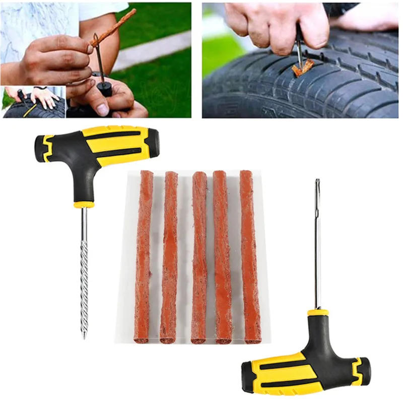 Car Tire Repair Tool Tire Repair Kit Studding Tool Set Auto Bike Tire Repair Puncture Plug Garage Motorcycle Tools Accessories
Car Tire Repair Tool Tire Repair Kit Studding Tool Set Auto Bike Tire Repair Puncture Plug Garage Motorcycle Tools Accessories